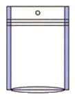 Fold-bottom zipper stand-up pouch