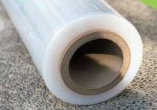 Roll of PE stretch film